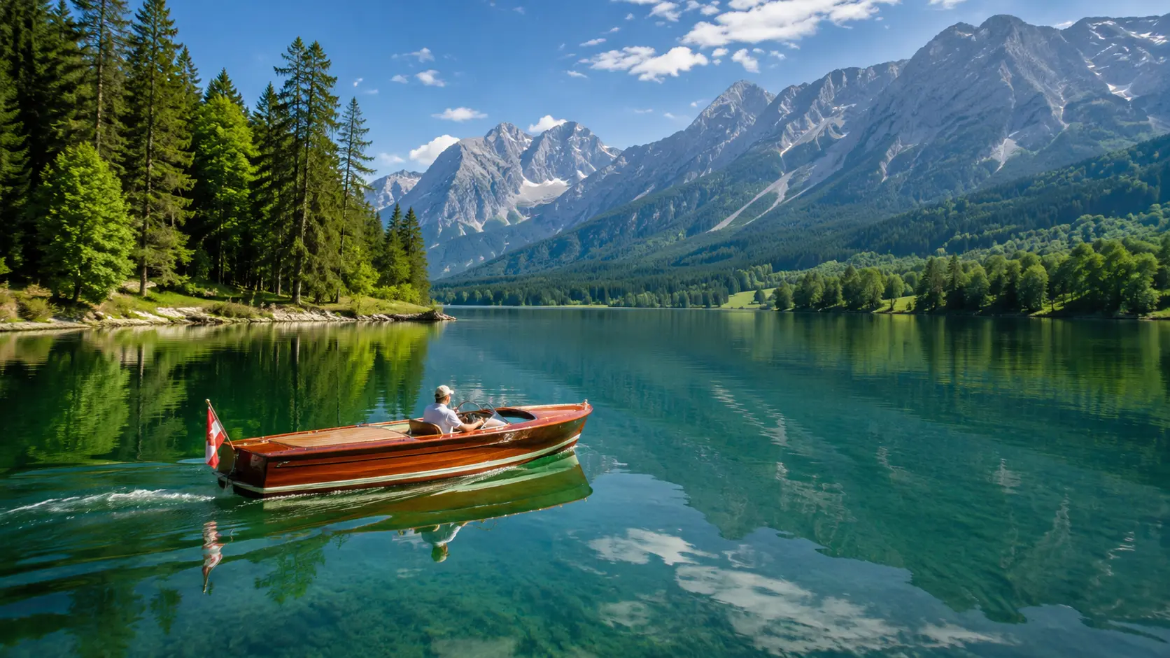 Ruhige Route für Urlaub in Österreich